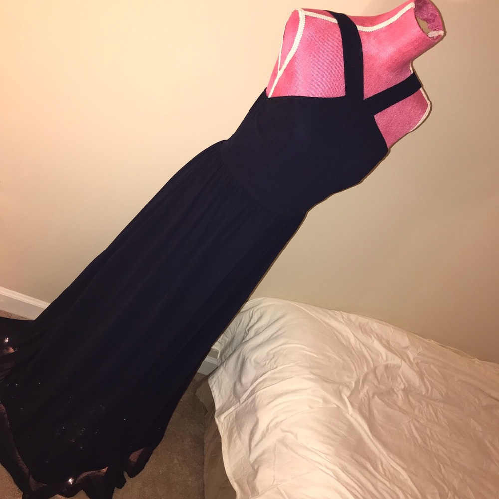Lulu’s Navy Long Dress
